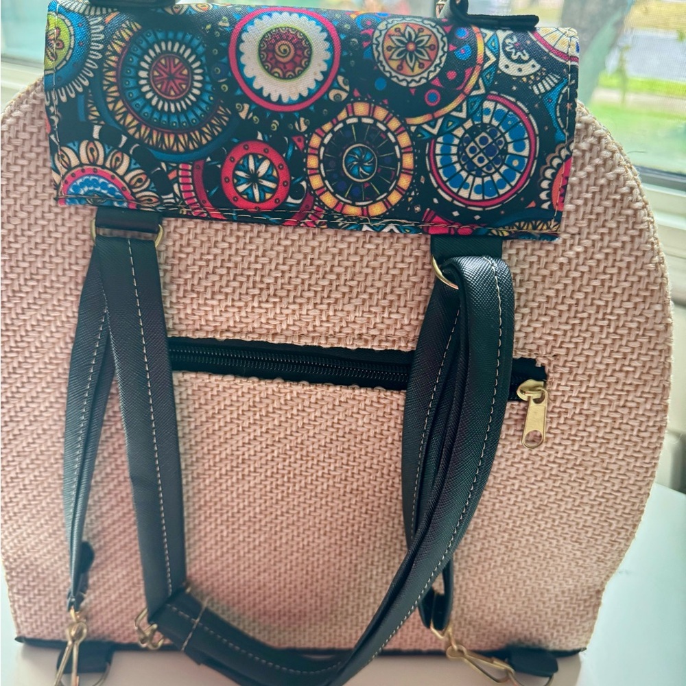 Colorful Patterned Women's Bag - Picture 2 of 6